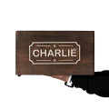 Wooden Dog Toy Box