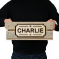 Wooden Dog Toy Box