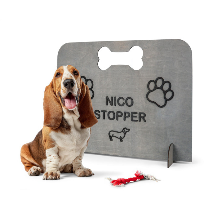Custom Wooden Pet Barrier