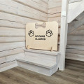 Custom Wooden Pet Barrier
