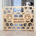 Handmade Wooden Gate for Dogs