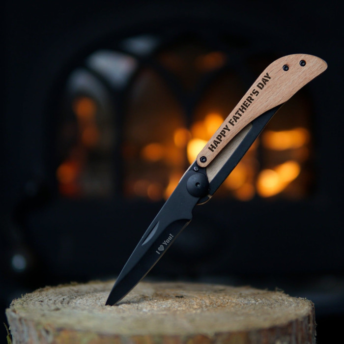Wooden Pocket Knife