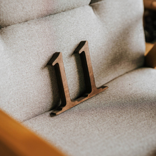 Wooden Table Numbers 1–10, Handmade Decor for Weddings