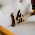 Wooden Table Numbers 1–10, Handmade Decor for Weddings
