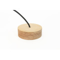 Wooden hanging lamp