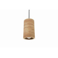 Wooden hanging lamp set 3
