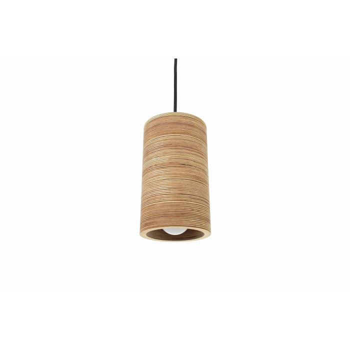 Wooden hanging lamp