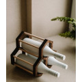 Wooden wine bottle holder „Vynas“